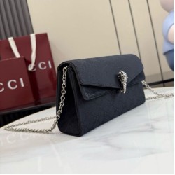 Replica Perfetta Borsa a tracolla Gucci Dionysus 876531  tela GG Nero