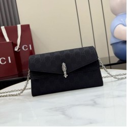 Replica Perfetta Borsa a tracolla Gucci Dionysus 876531  tela GG Nero