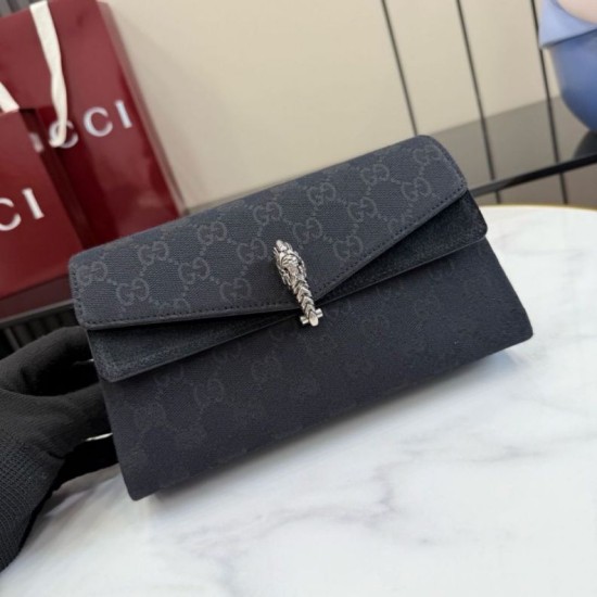 Replica Perfetta Borsa a tracolla Gucci Dionysus 876531  tela GG Nero