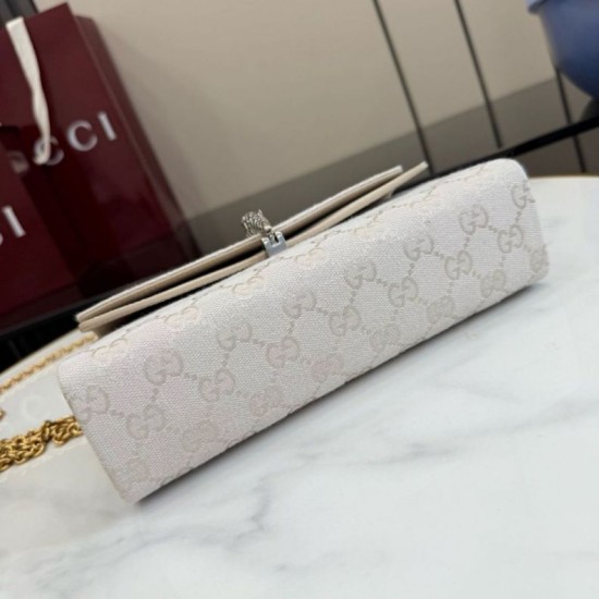 Replica Perfetta Borsa a tracolla Gucci Dionysus 876531 Beige tela GG 