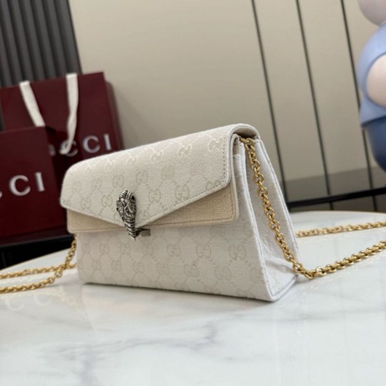 Replica Perfetta Borsa a tracolla Gucci Dionysus 876531 Beige tela GG 
