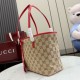 Replica Perfetta Borsa tote piccola Gucci Tribeca tela rossa 25cm