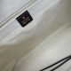 Replica Perfetta Borsa tote grande Gucci Tribeca con charm A0034D tela bianca
