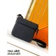 Replica di lusso Borsa a tracolla Hermes Messenger 7062 uomo Nera Imitazione Falso