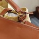 Replica di lusso Borsa a secchiello piccola intrecciata Celine Triomphe Imitazione Falso