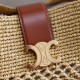 Replica di lusso Borsa a secchiello piccola intrecciata Celine Triomphe Imitazione Falso