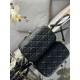 Replica di alta qualità Beauty case DiorTravel S5488 nero Replica di lusso Beauty case DiorTravel S5488 nero Imitazione Falso