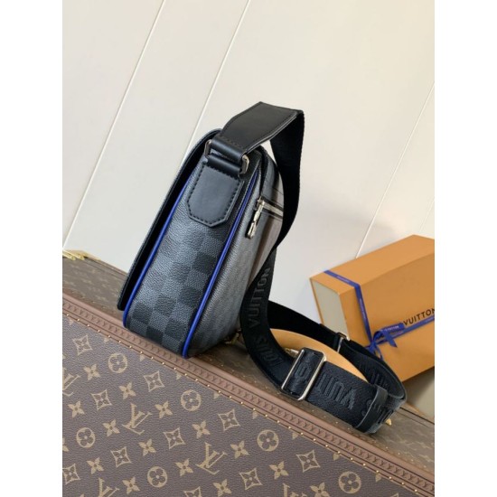 Replica di alta qualità Borsa a tracolla LV District PM chip a codice variabile M00085 Replica di lusso Borsa a tracolla LV District PM chip a codice variabile M00085 Imitazione Falso