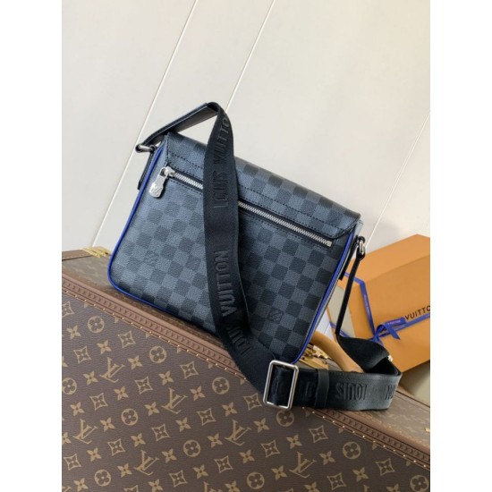 Replica di alta qualità Borsa a tracolla LV District PM chip a codice variabile M00085 Replica di lusso Borsa a tracolla LV District PM chip a codice variabile M00085 Imitazione Falso