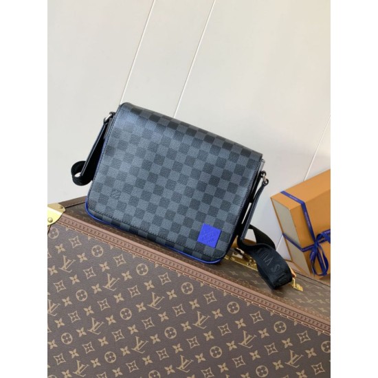 Replica di alta qualità Borsa a tracolla LV District PM chip a codice variabile M00085 Replica di lusso Borsa a tracolla LV District PM chip a codice variabile M00085 Imitazione Falso