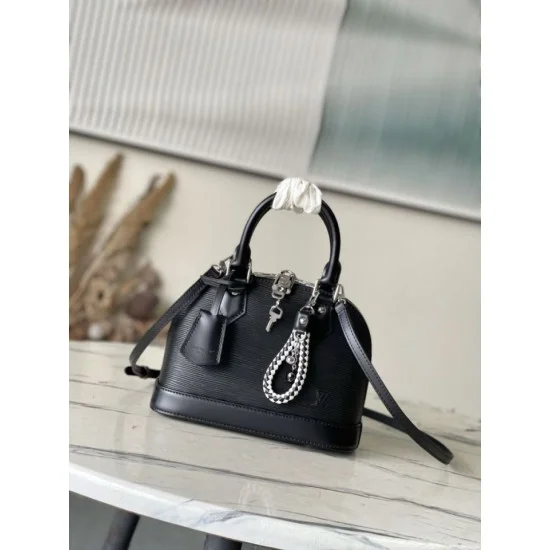 Replica di lusso Borsa LV Epi Rainbow Alma BB M28902 M28903 M29125 Nero Imitazione Falso
