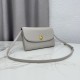 Replica di lusso Pochette Dior Médaillon con tracolla Grigia Imitazione Falso
