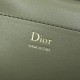Replica di lusso Pochette Dior Médaillon con tracolla Grigia Imitazione Falso