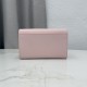 Replica di lusso Pochette Dior Médaillon con tracolla Rosa Imitazione Falso