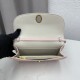 Replica di lusso Pochette Dior Médaillon con tracolla Rosa Imitazione Falso