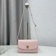 Replica di lusso Pochette Dior Médaillon con tracolla Rosa Imitazione Falso