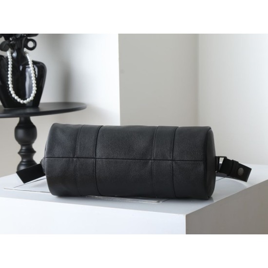 Replica di lusso Borsa a mano Prada Route 1BB162 nera Imitazione Falso