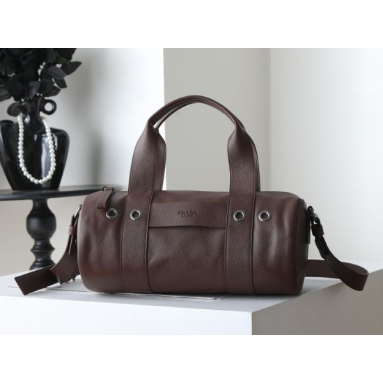 Replica di lusso Borsa a mano Prada Route 1BB162 bordeaux Imitazione Falso