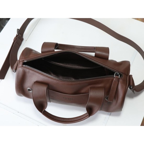 Replica di lusso Borsa a mano Prada Route 1BB162 bordeaux Imitazione Falso
