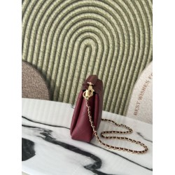 Replica di lusso Borsa a tracolla Chanel 26S AS6255 CC con manico superiore Rosso Imitazione Falso
