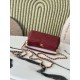 Replica di lusso Borsa a tracolla Chanel 26S AS6255 CC con manico superiore Rosso Imitazione Falso