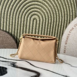 Replica di lusso Borsa a tracolla Chanel 26S AS6255 CC con manico superiore giallo terra Imitazione Falso