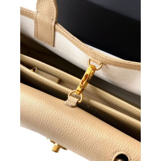 Replica fedele Borsa bowling Chanel 26s AS6288 albicocca Imitazione Fake