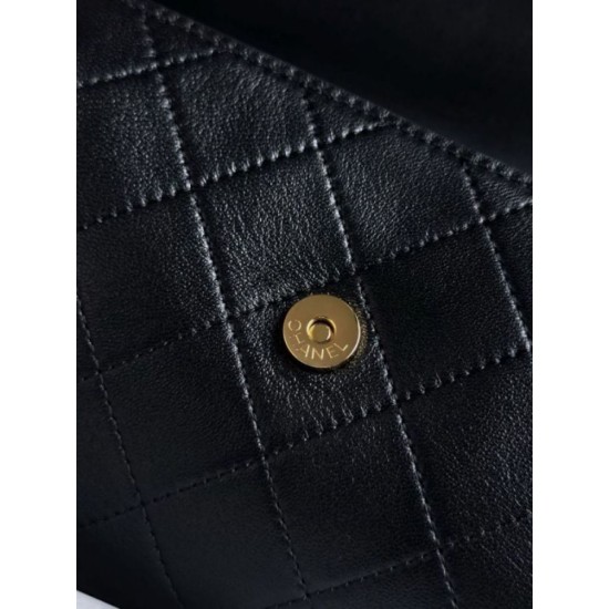 Replica fedele Borsa a mano Chanel 26A Bowling AP5294 Nero Imitazione Fake