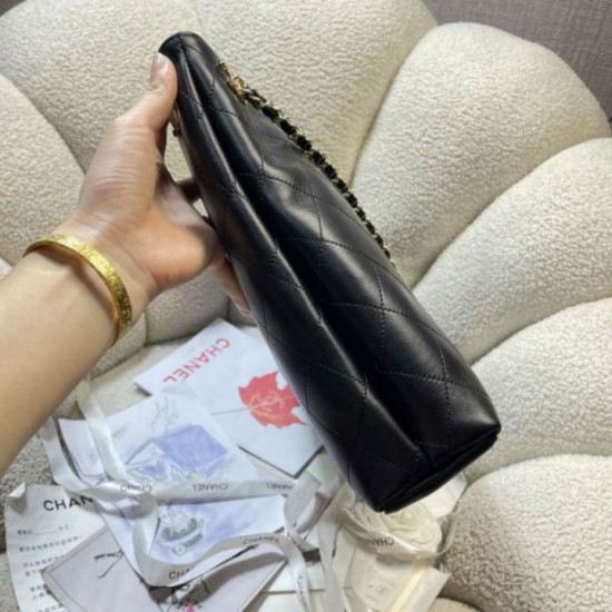 Replica fedele Borsa tote Chanel 26S AS6241 nera Imitazione Fake