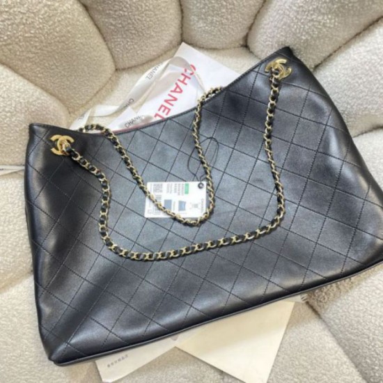 Replica fedele Borsa tote Chanel 26S AS6241 nera Imitazione Fake