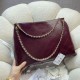 Replica fedele Borsa tote Chanel 26S AS6241 Borgogna Imitazione Fake