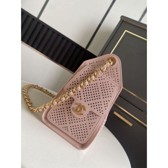 Replica identica Borsa Chanel hobo 26 AS5631 AS5631 intagli Rosa Replica fedele Borsa Chanel hobo 26 AS5631 AS5631 intagli Rosa Imitazione Fake