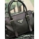 Replica identica Borsa a tracolla Prada Mini Bonnie 1BA499 nera Replica fedele Borsa a tracolla Prada Mini Bonnie 1BA499 nera Imitazione Fake