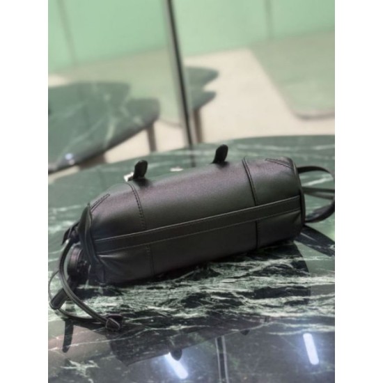 Replica identica Borsa a tracolla Prada Mini Bonnie 1BA499 nera Replica fedele Borsa a tracolla Prada Mini Bonnie 1BA499 nera Imitazione Fake