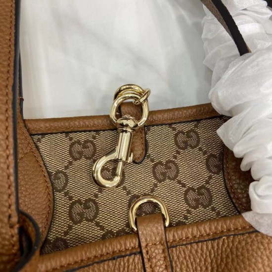 Replica identica Borsa tote reversibile Gucci 839124 Totissima Giallo/Marrone Replica fedele Borsa tote reversibile Gucci 839124 Totissima Giallo/Marrone Imitazione Fake