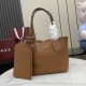 Replica identica Borsa tote reversibile Gucci 839124 Totissima Giallo/Marrone Replica fedele Borsa tote reversibile Gucci 839124 Totissima Giallo/Marrone Imitazione Fake