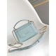 Replica fedele Borsa Bvlgari Serpenti Forever Mini con manico superiore Versione Chip Blu Imitazione Fake
