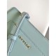 Replica fedele Borsa Bvlgari Serpenti Forever Mini con manico superiore Versione Chip Blu Imitazione Fake