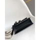 Replica fedele Borsa Bvlgari Serpenti Forever Mini con manico superiore Versione Chip Nero Imitazione Fake