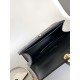 Replica fedele Borsa Bvlgari Serpenti Forever Mini con manico superiore Versione Chip Nero Imitazione Fake