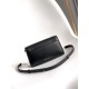 Replica fedele Pochette con catena Bvlgari Serpenti Forever 20cm Versione Chip Nero Imitazione Fake