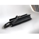 Replica fedele Pochette con catena Bvlgari Serpenti Forever 20cm Versione Chip Nero Imitazione Fake