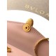 Replica fedele Pochette con catena Bvlgari Serpenti Forever 20cm Versione Chip Rosa Imitazione Fake
