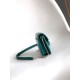 Replica fedele Pochette con catena Bvlgari Serpenti Forever 20cm Versione Chip verde Imitazione Fake