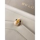 Replica fedele Pochette con catena Bvlgari Serpenti Forever 20cm Versione Chip bianco Imitazione Fake