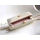 Replica fedele Pochette con catena Bvlgari Serpenti Forever 20cm Versione Chip bianco Imitazione Fake