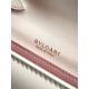 Replica fedele Pochette con catena Bvlgari Serpenti Forever 20cm Versione Chip bianco Imitazione Fake