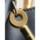 Replica fedele Borsa tote mini Bvlgari Serpenti Versione Chip nera Imitazione Fake