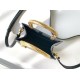 Replica fedele Borsa tote mini Bvlgari Serpenti Versione Chip nera Imitazione Fake
