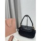 Replica fedele Borsa a mano trapuntata Miu Miu 5BC213 nera Imitazione Fake